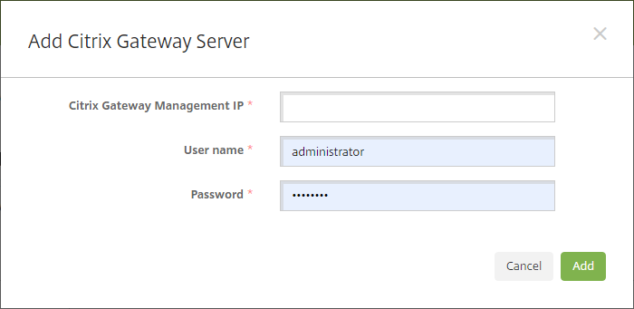 NetScaler Gateway-Konnektivitätsprüfung