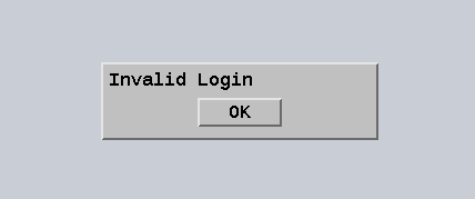 Image of invalid logon due to incorrect root CA certificate configuration