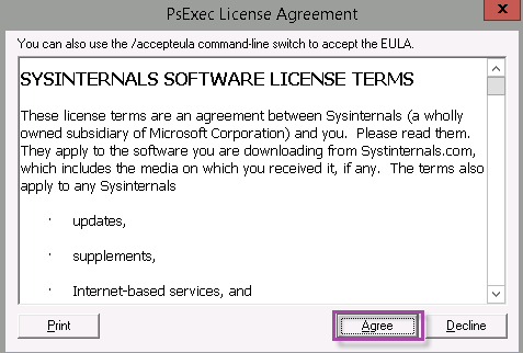 PsTool license agreement