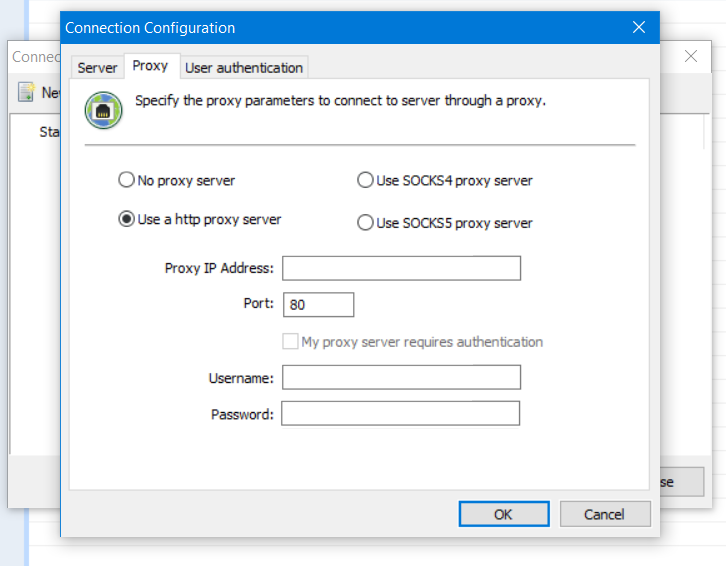 Remote support setup