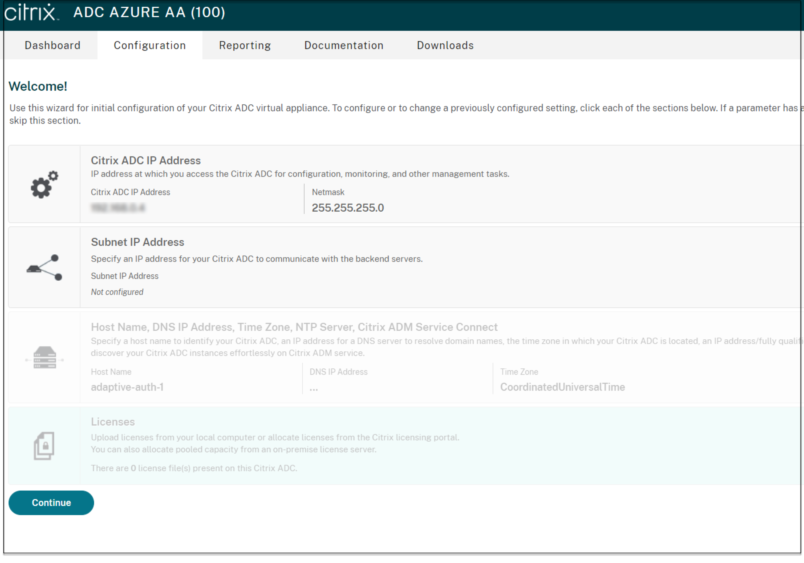 Configure policies