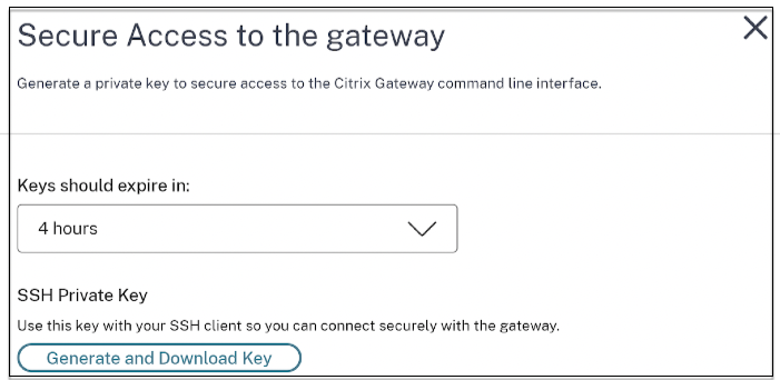 Secure access