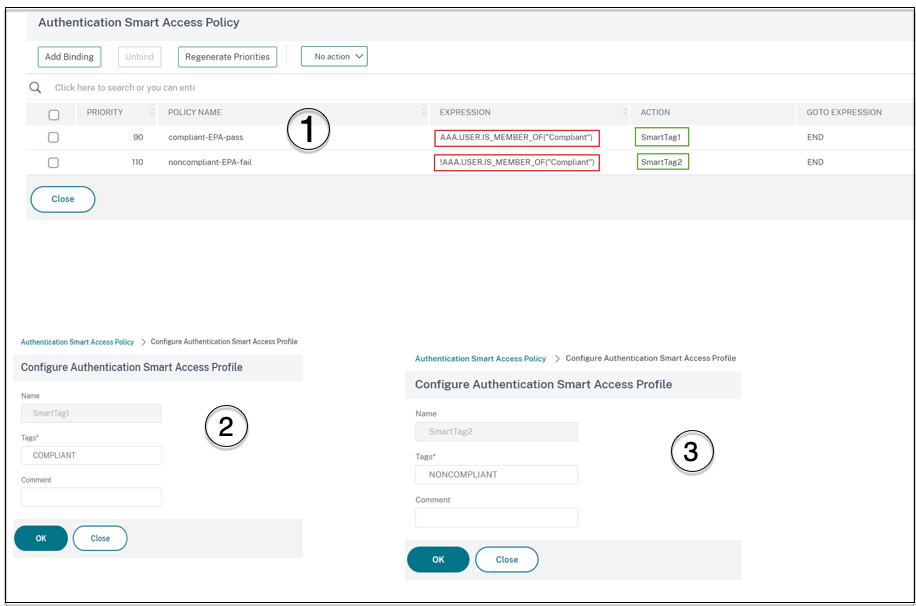 EPA smart access