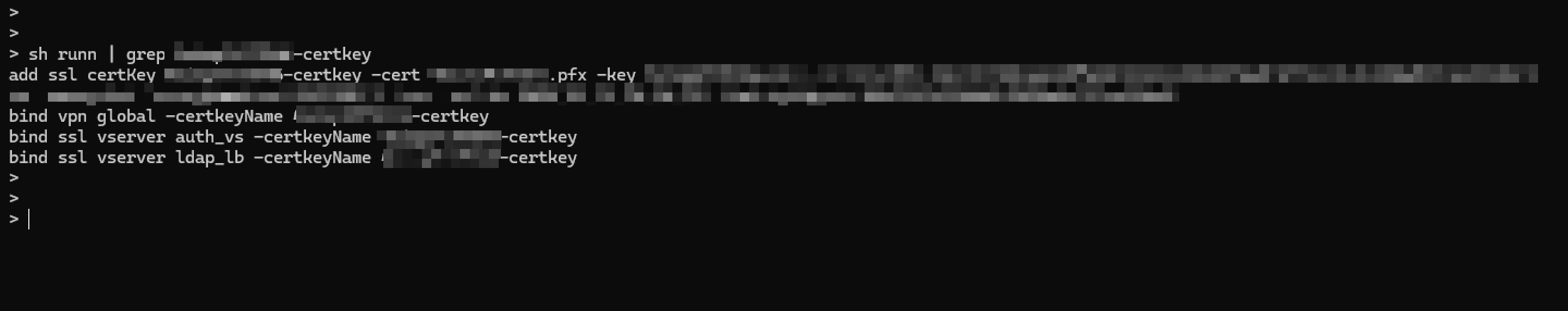 Certkey error