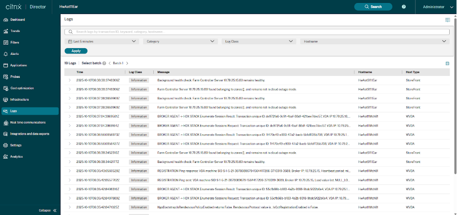 Citrix Director