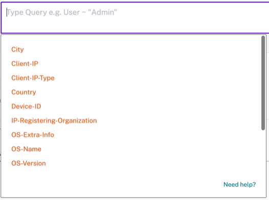 Search box