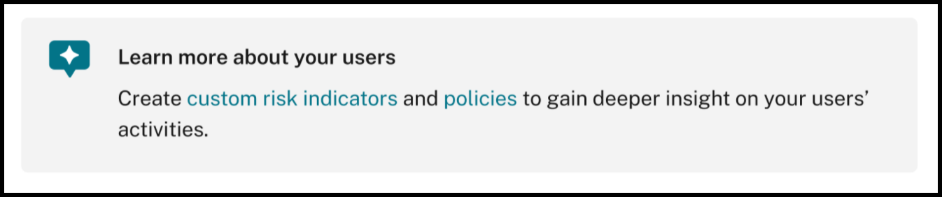 No risk indicators