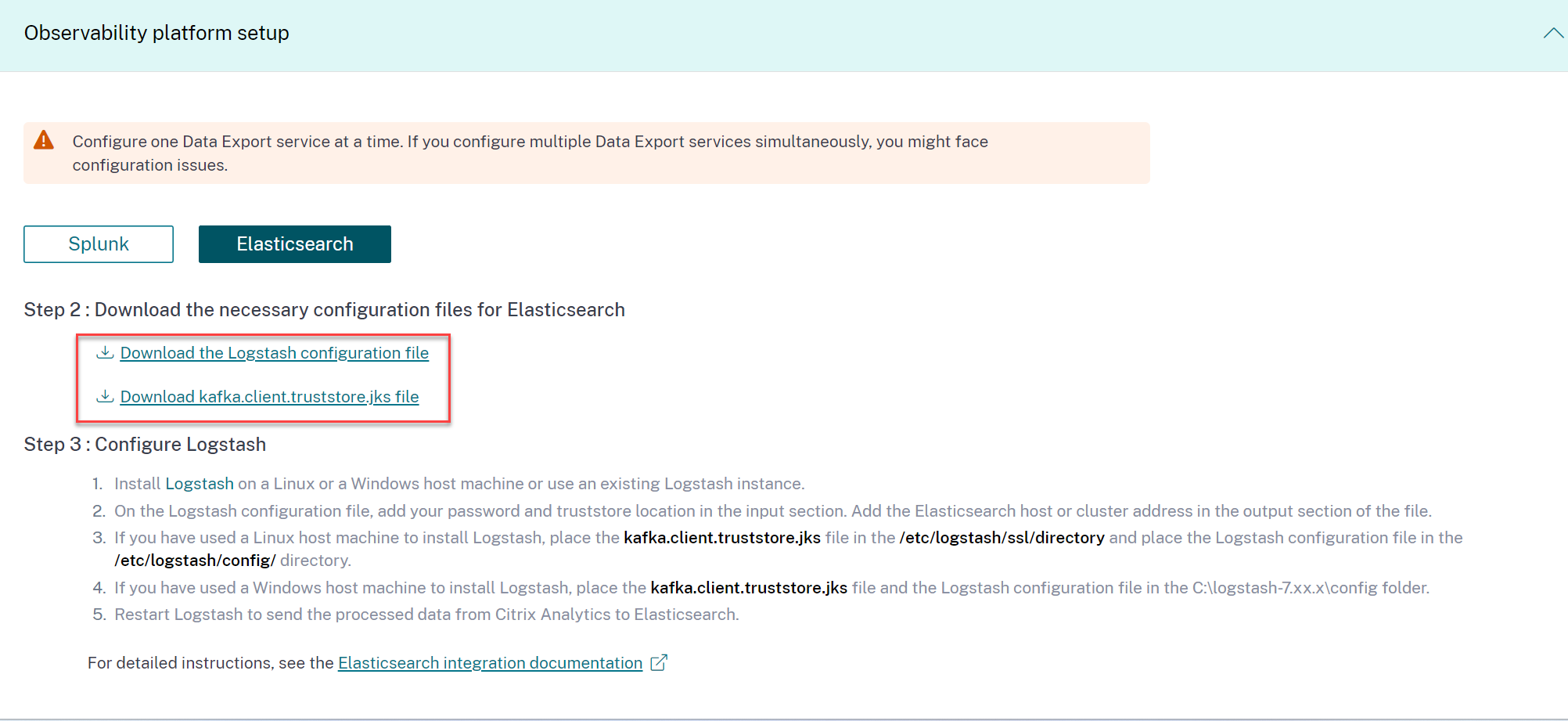 Select Elasticsearch