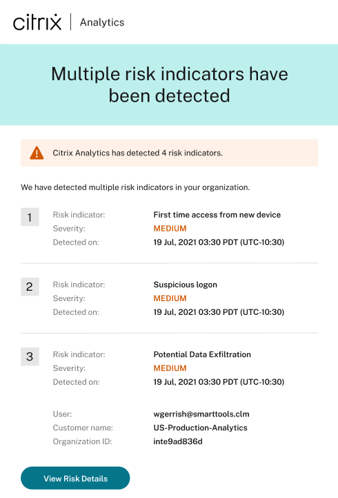 Notify administrator email enhancements