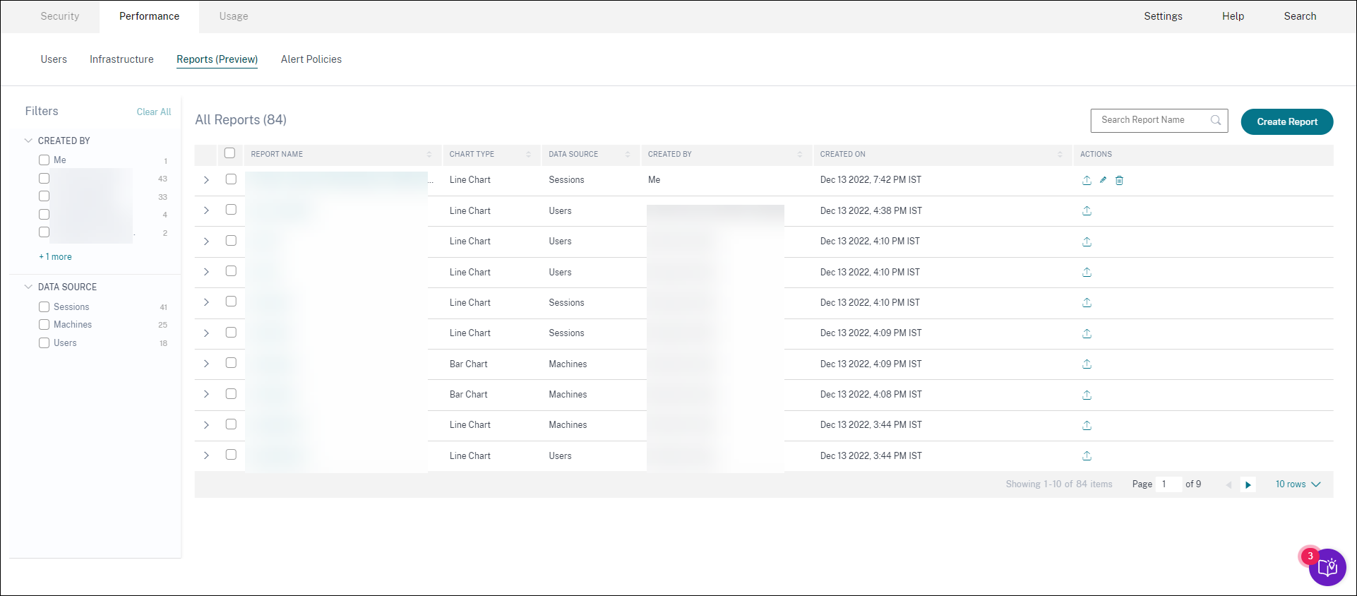 Custom Reports