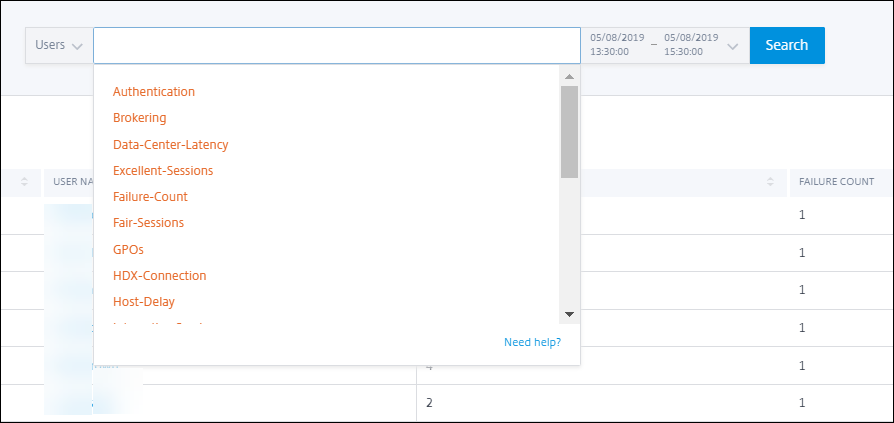 Apps and Desktops self-service