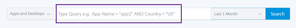 Search box query