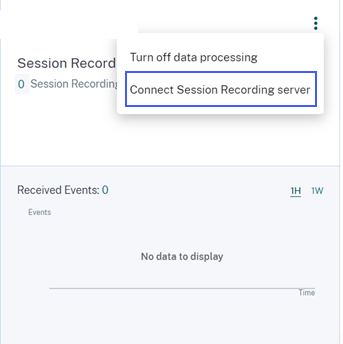 Session recording deployment