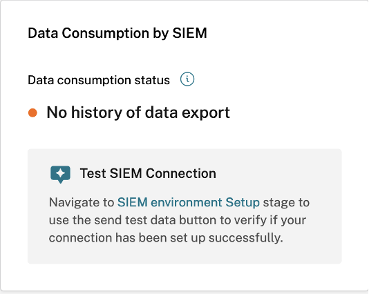 Test event generation warning