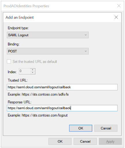 Saml-endpoint