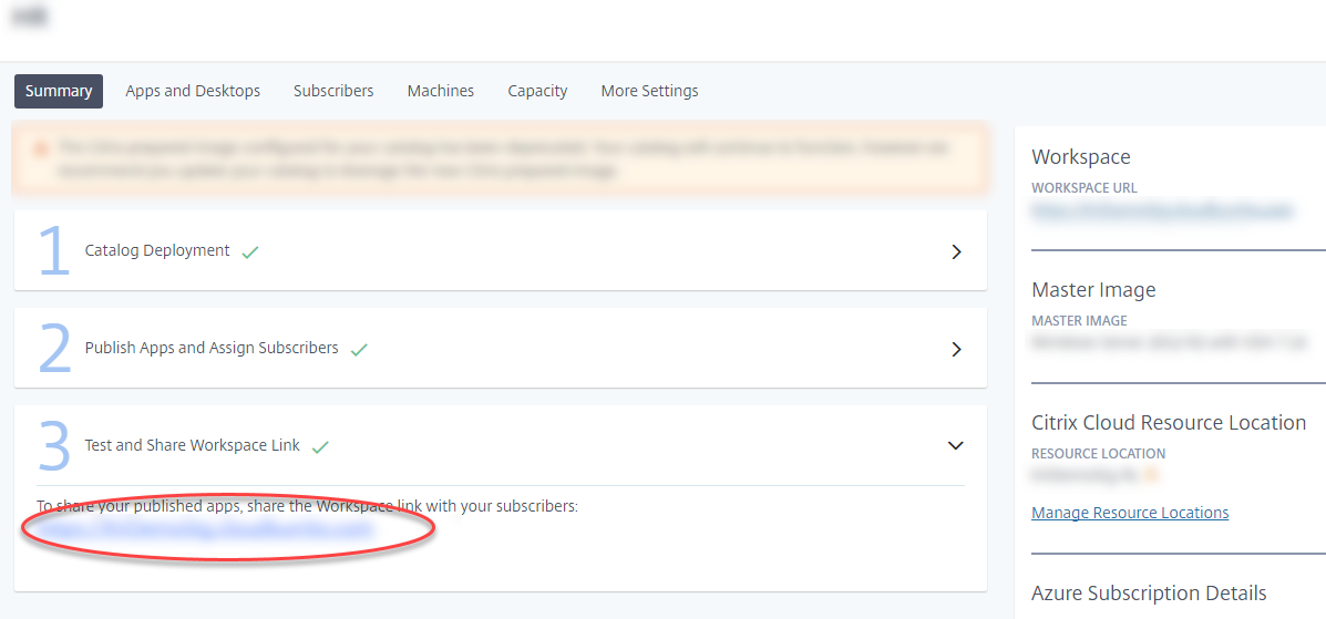 store link highlighted