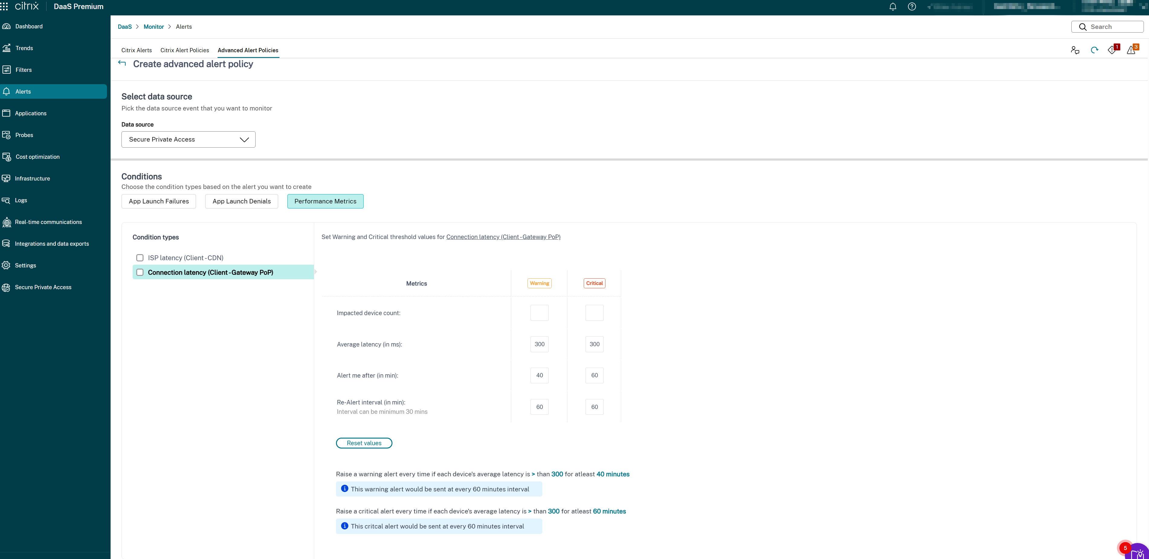 SPA Client Gateway Latency