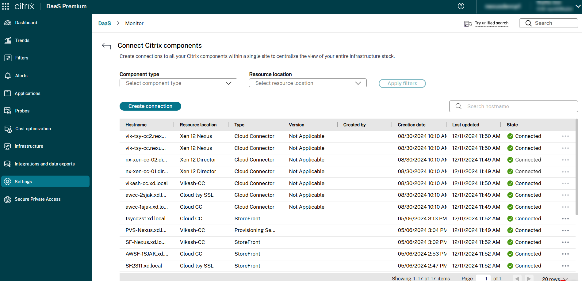 Create Citrix Components