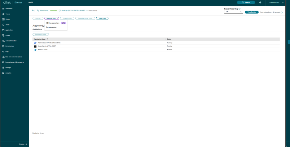 HDX Admin Workflow