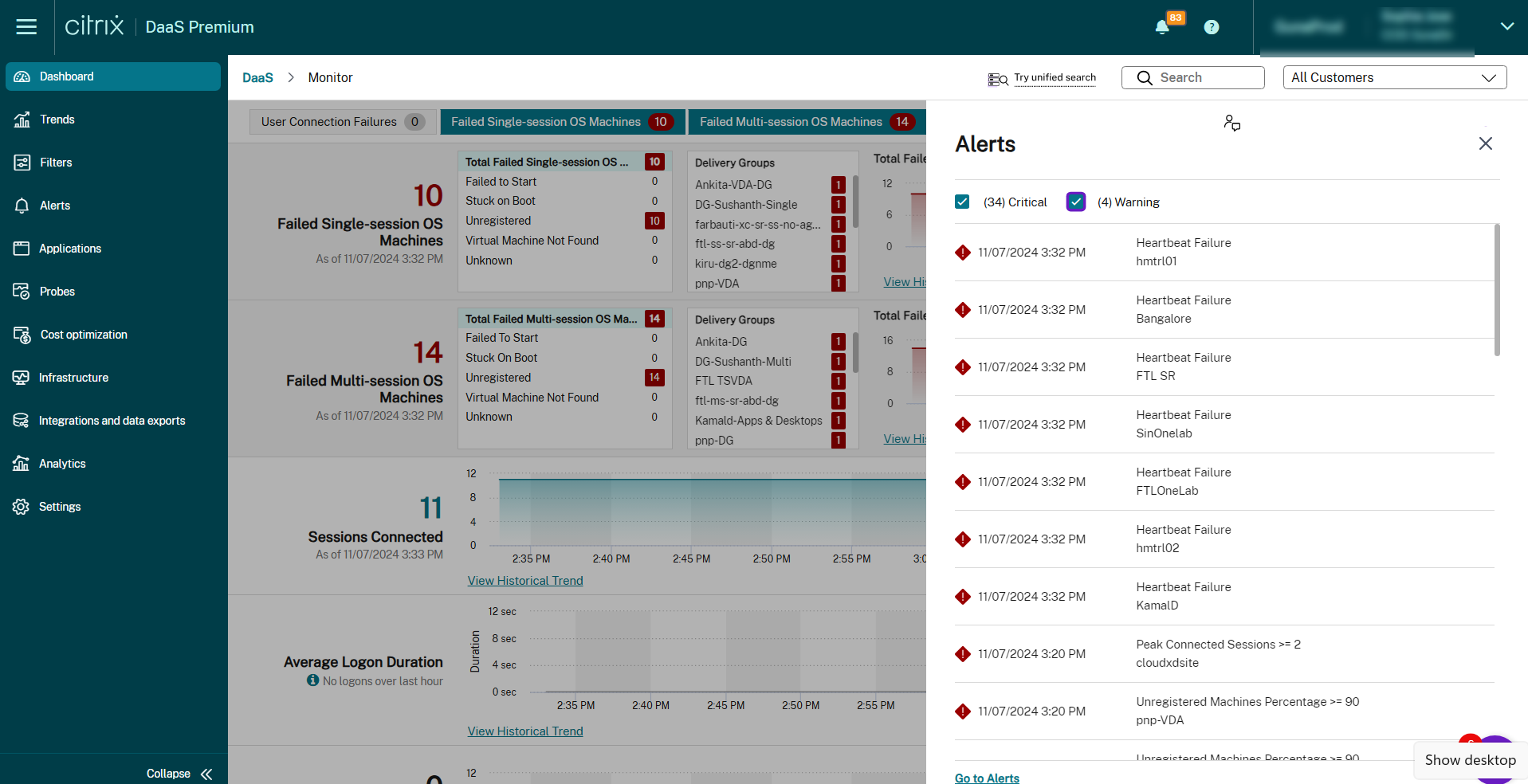 Alerts