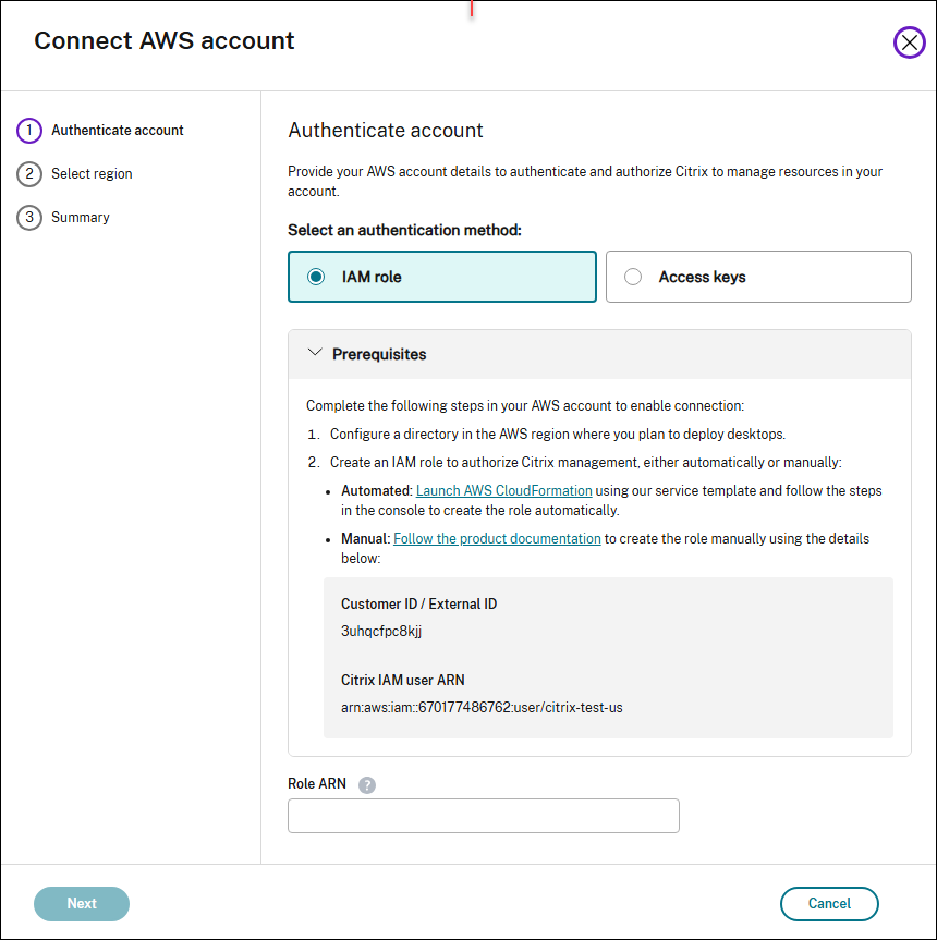 connect account