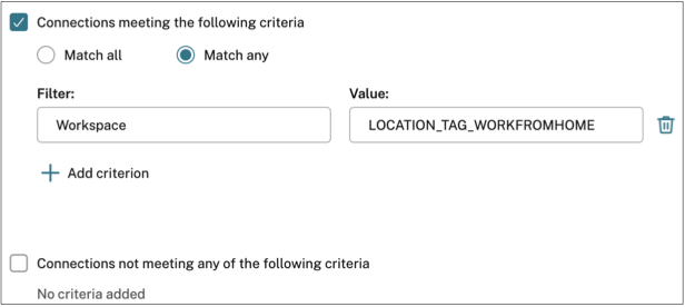 Criteria
