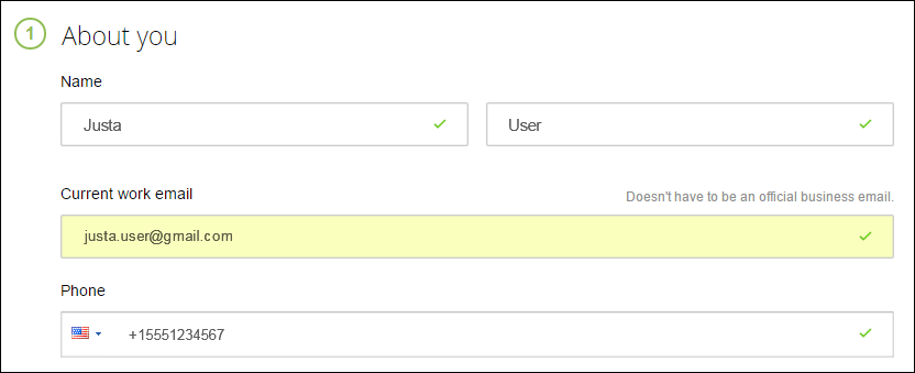 Administrator user information