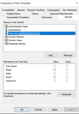 Certificate Test