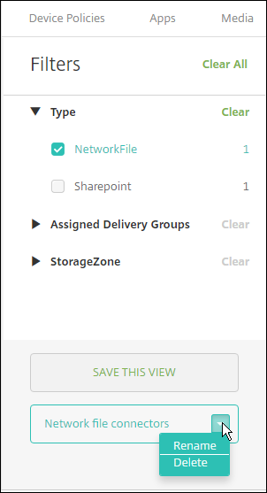 ShareFile configuration