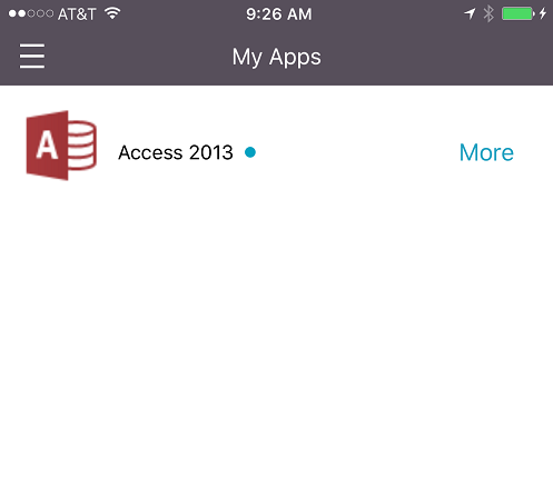 SmartAccess configuration