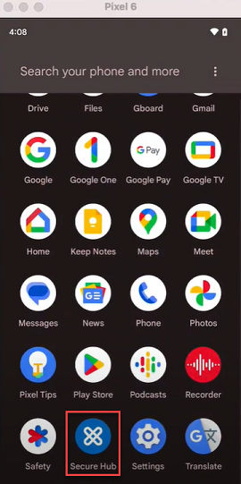 Citrix Secure Hub app icon