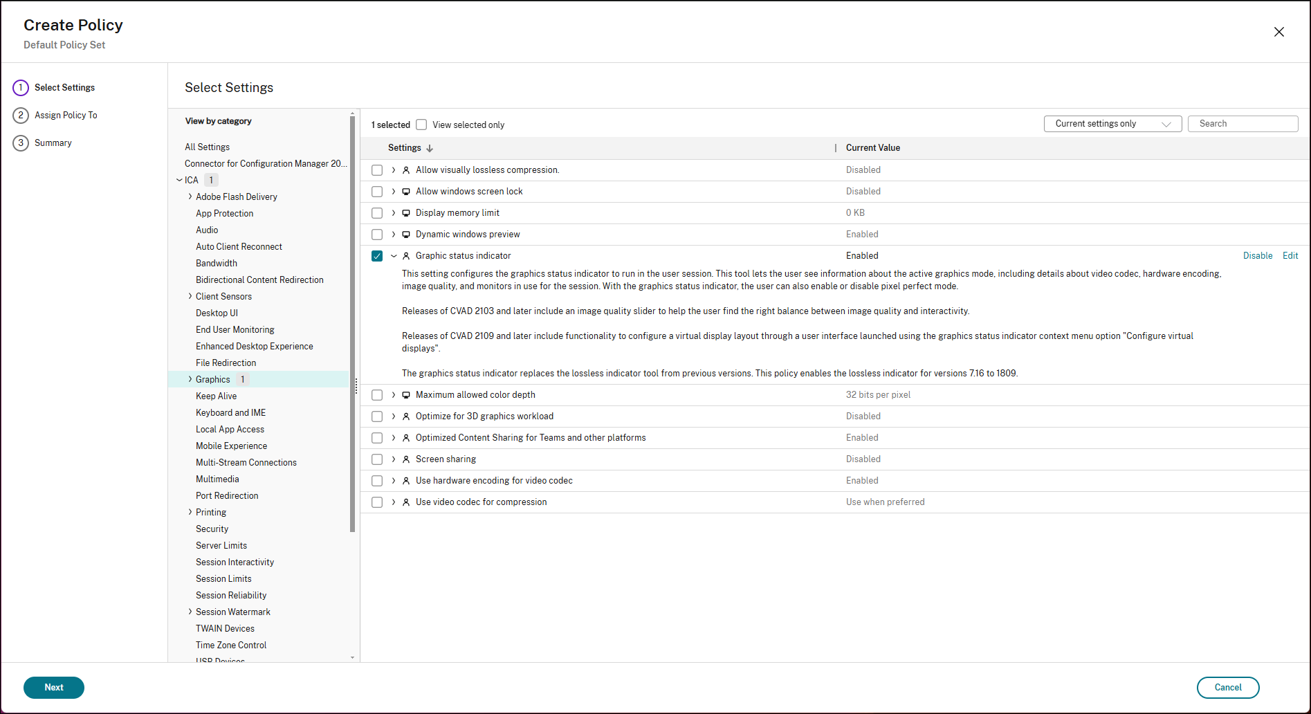 Graphics Encoder