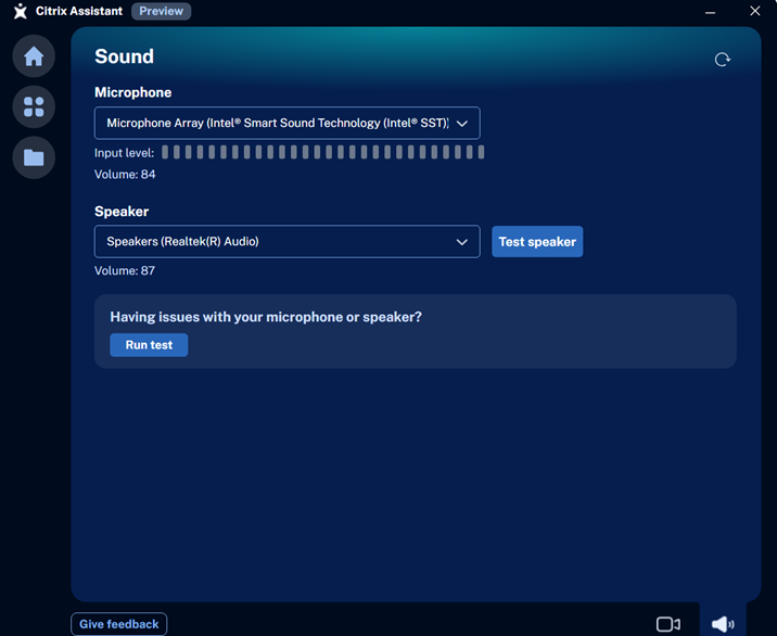 Sound page