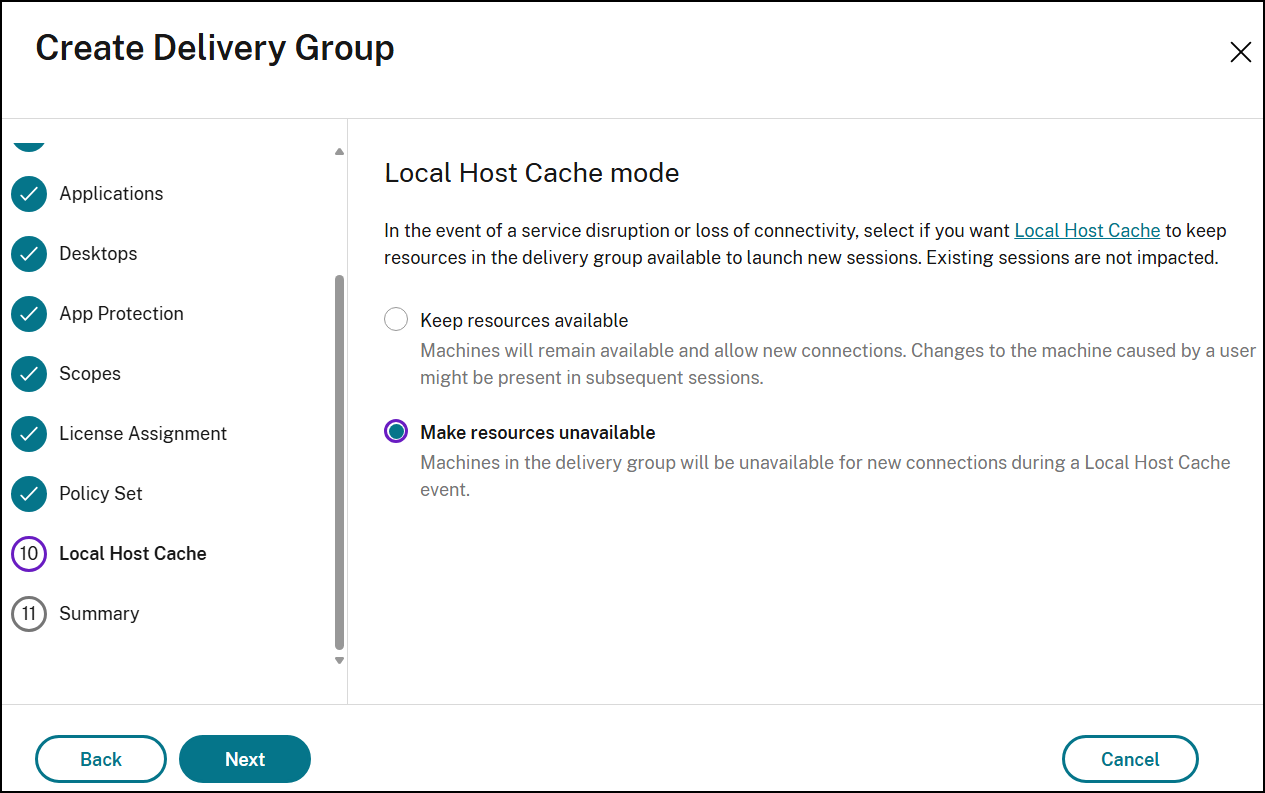 LHC mode