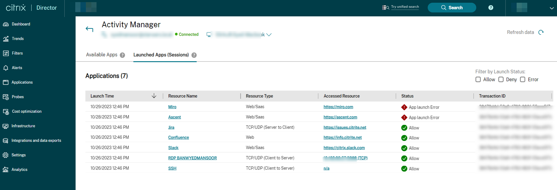 Activity Manager