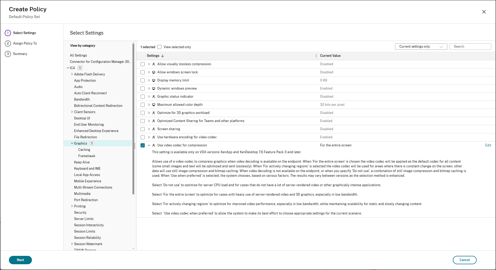 Graphics Encoder