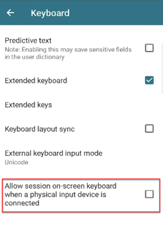 Soft keyboard