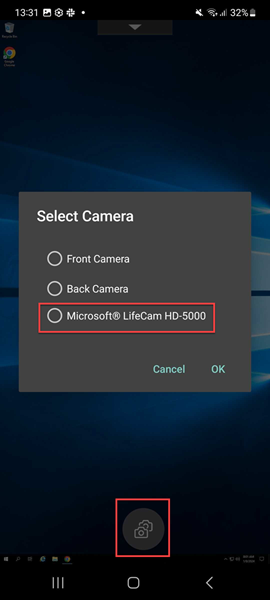 external webcam