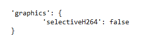 selective attribute false
