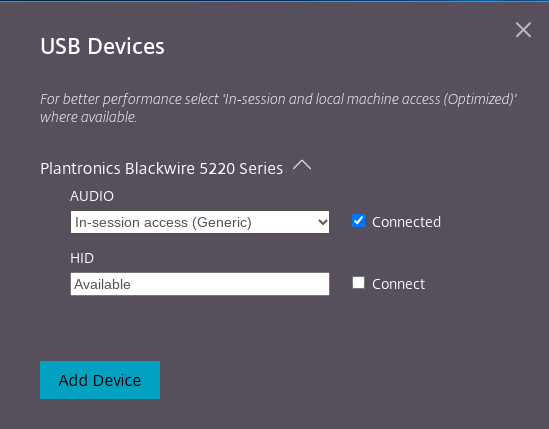 USB
