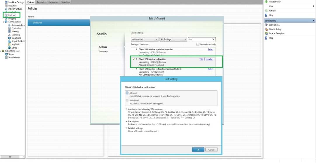 Enabling USB