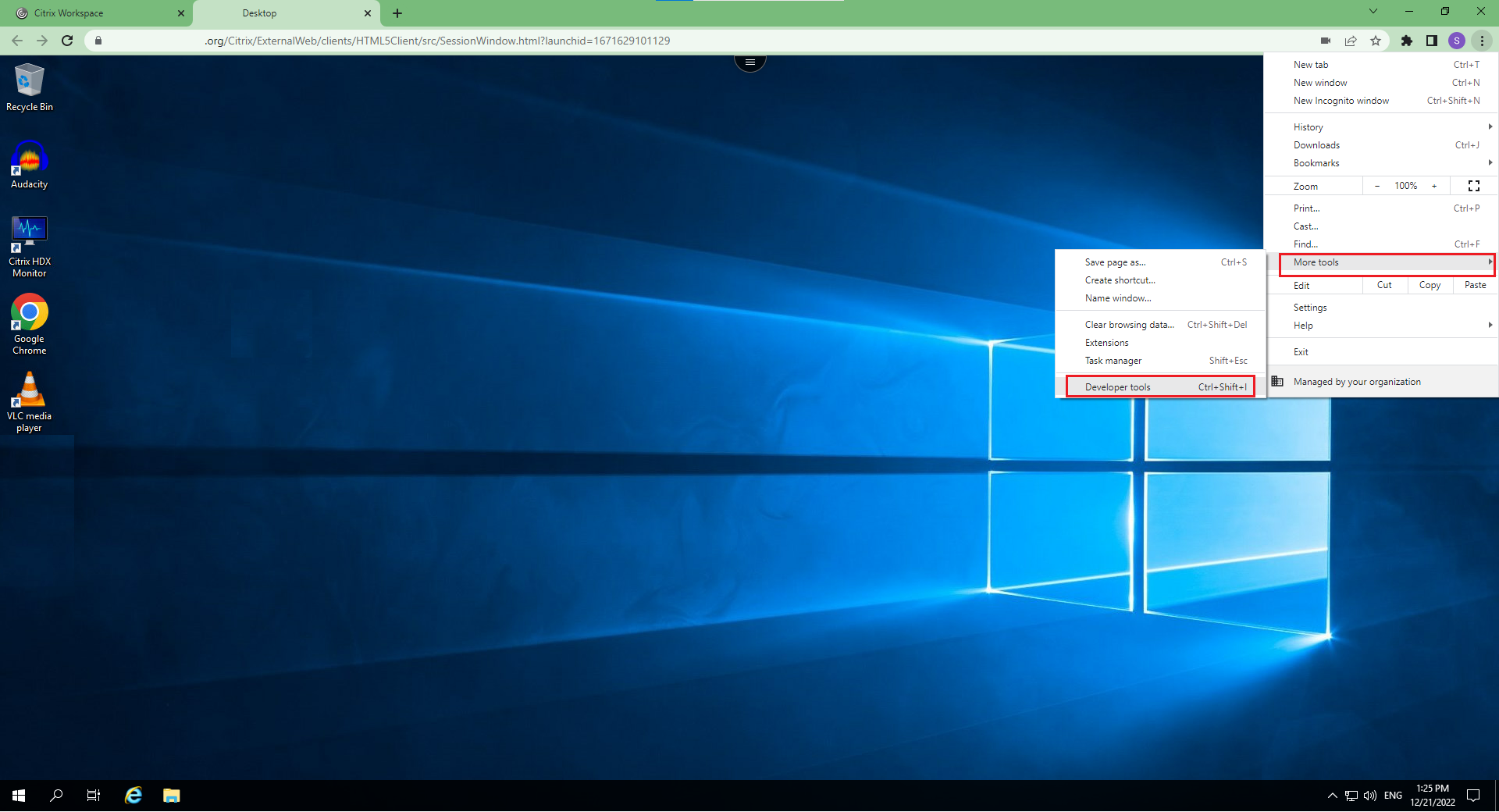 Developer tool