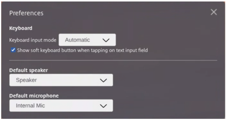 Preference