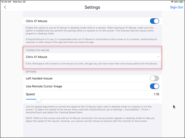 assistive touch connected