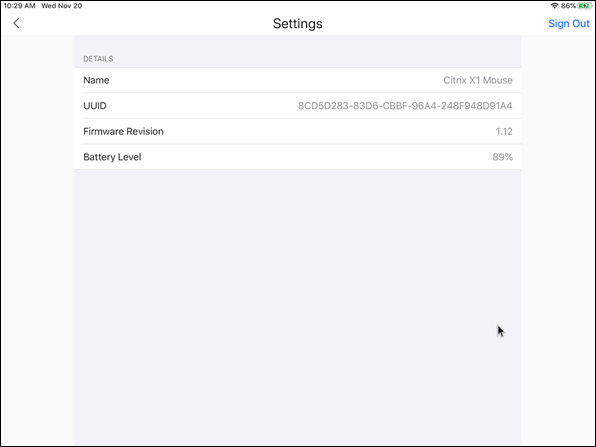 Assistive touch properties