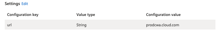 Microsoft Intune MDM store configuration