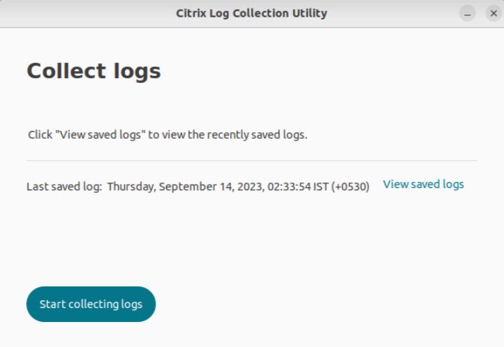 Save logs file explorer