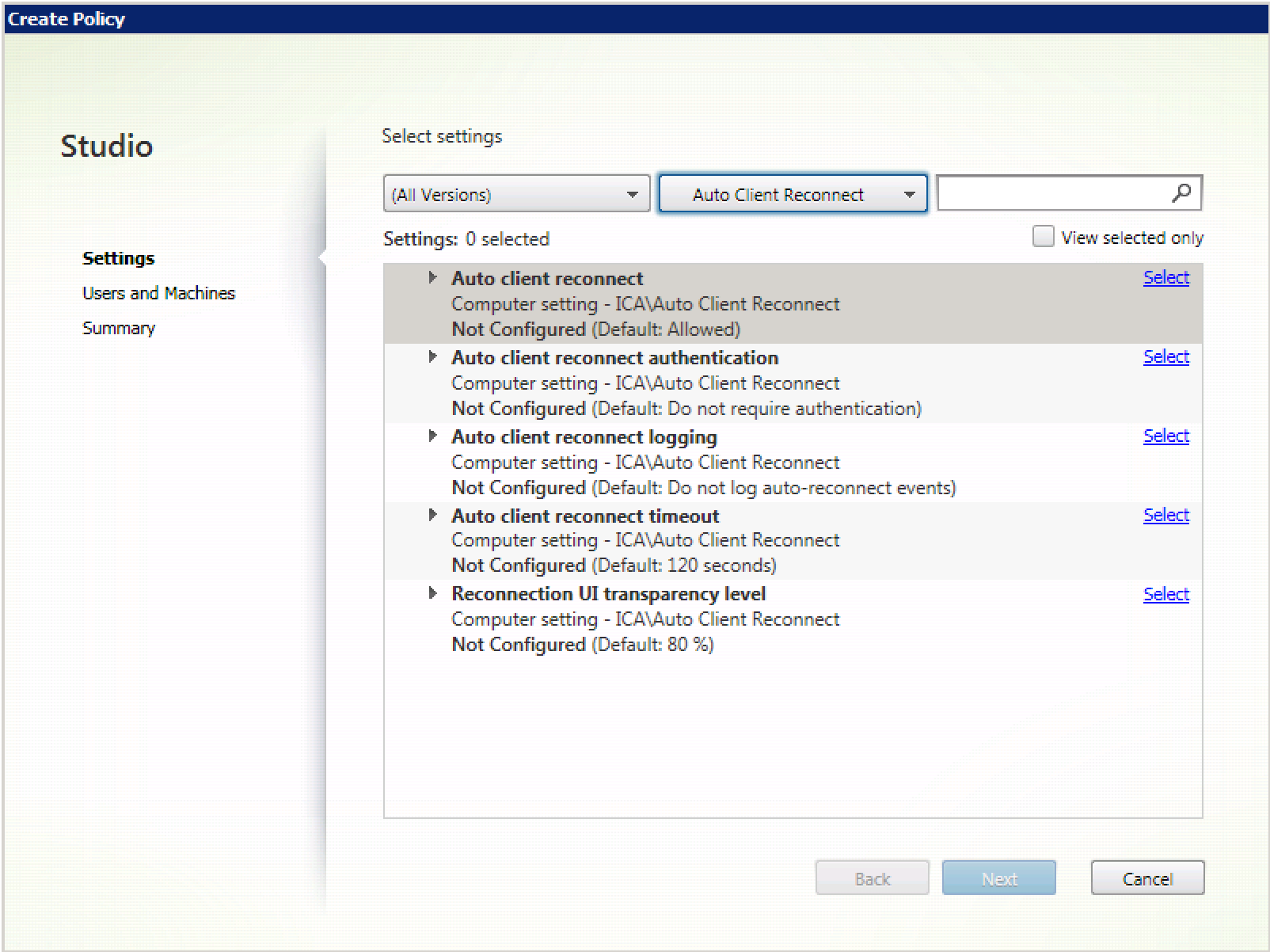 Auto client reconnection