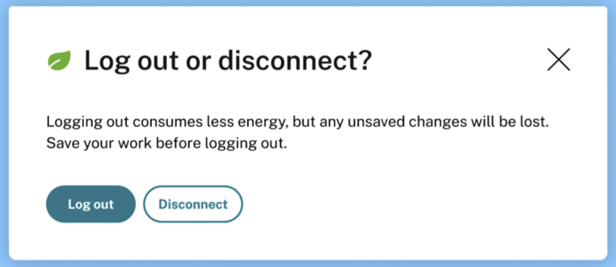 Save energy