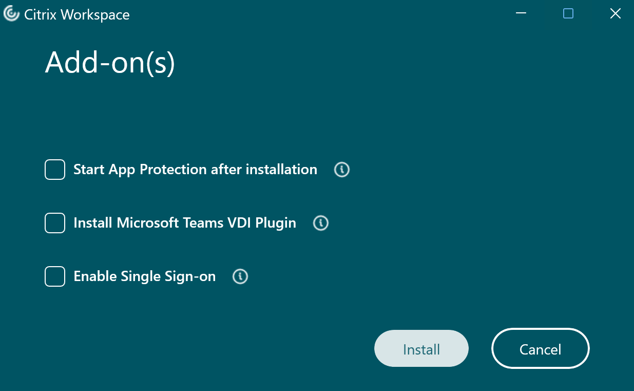 New addons